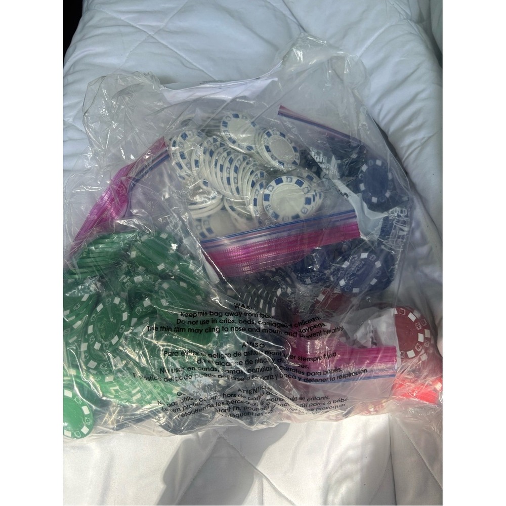 Multicolor Poker Chips Party Pack - Home Party Supplies